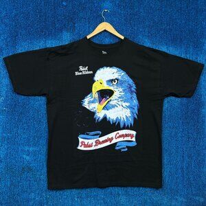 Pabst Brewing Company American Bald Eagle Beer Promo Tee XL